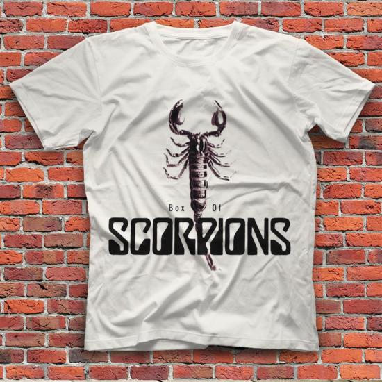 Scorpions T shirt, Music Band ,Unisex Tshirt  02/