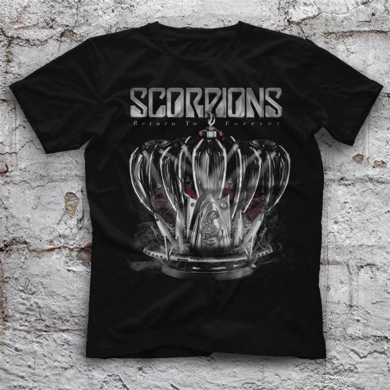 Scorpions T shirt, Music Band ,Unisex Tshirt  04/