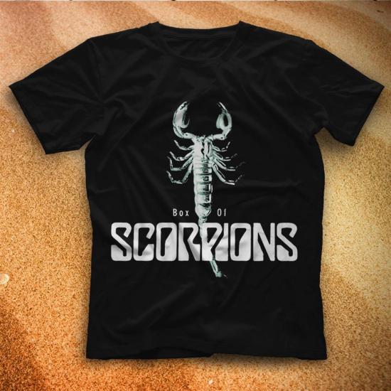Scorpions T shirt, Music Band ,Unisex Tshirt  07