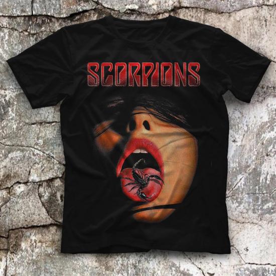 Scorpions T shirt, Music Band ,Unisex Tshirt  09