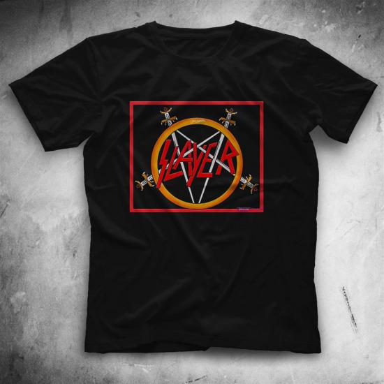 Slayer T shirt, Music Band ,Unisex Tshirt  01