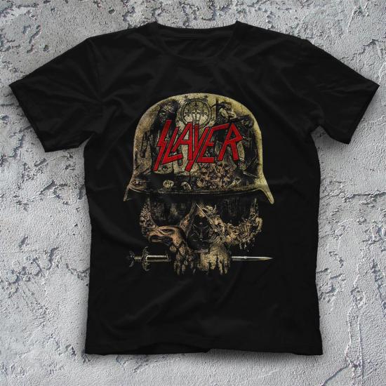 Slayer T shirt, Music Band ,Unisex Tshirt  02/