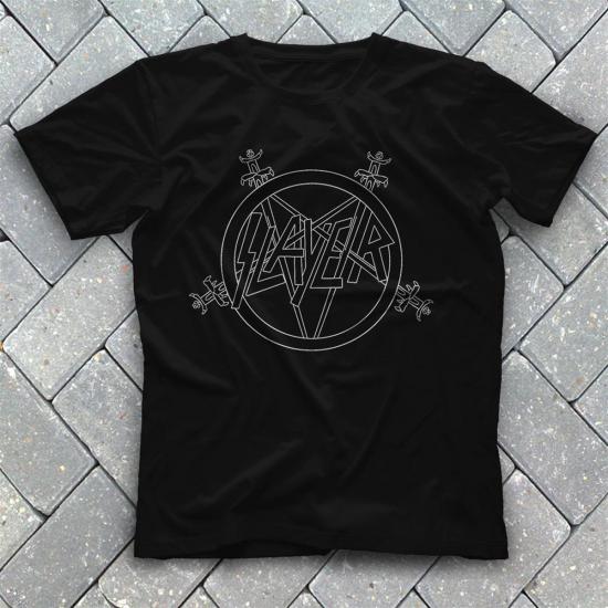Slayer T shirt, Music Band ,Unisex Tshirt  07/