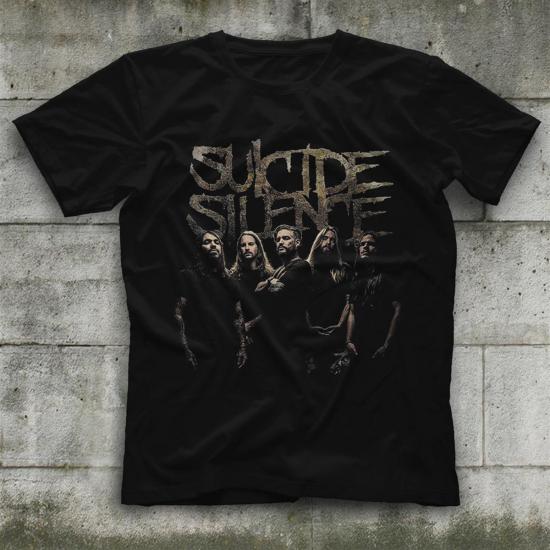 Suicide Silence T shirt, Music Band Tshirt 03/