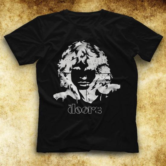 The Doors T shirt , Music Band ,Unisex Tshirt 05/