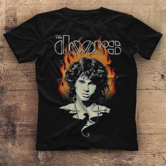 The Doors T shirt , Music Band ,Unisex Tshirt 06/