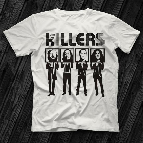 The Killers T shirt , Music Band ,Unisex Tshirt 03/