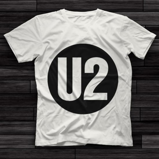U2 T shirt , Music Band ,Unisex Tshirt 08/