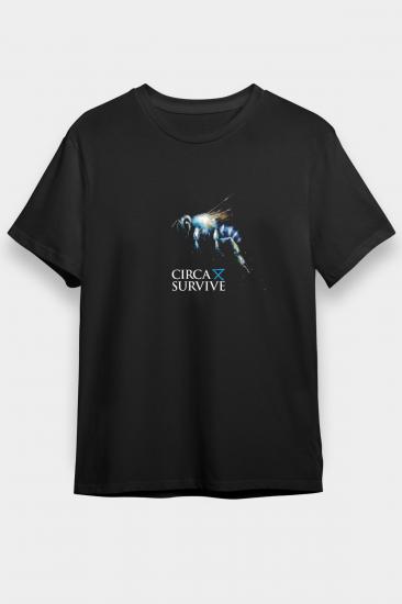 Circa Survive T shirt, Music Band ,Unisex Tshirt 09