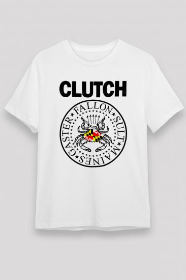 Clutch T shirt, Music Band ,Unisex Tshirt 11