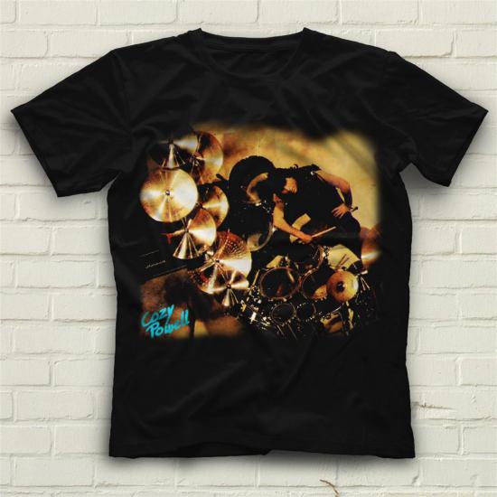 Cozy Powell T shirt, Music Band ,Unisex Tshirt 03
