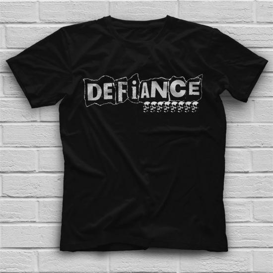 Defiance T shirt, Music Band ,Unisex Tshirt 01