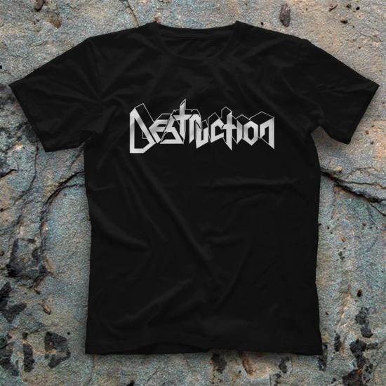 Destruction T shirt, Music Band ,Unisex Tshirt 01