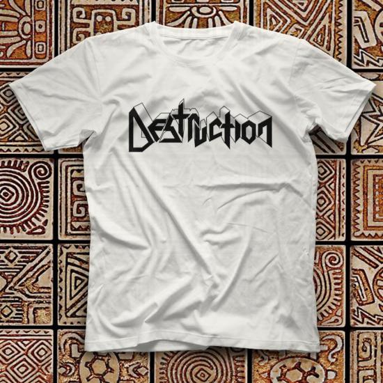 Destruction T shirt, Music Band ,Unisex Tshirt 02