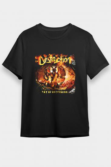Destruction T shirt, Music Band ,Unisex Tshirt 03