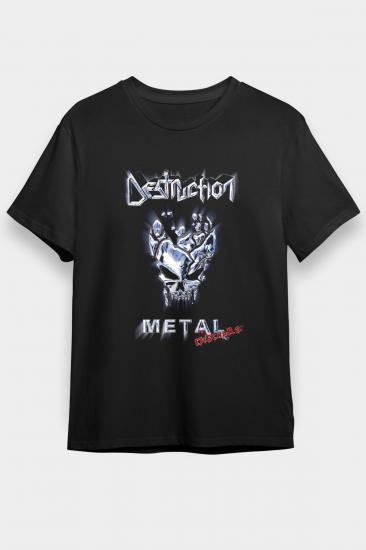 Destruction T shirt, Music Band ,Unisex Tshirt 04