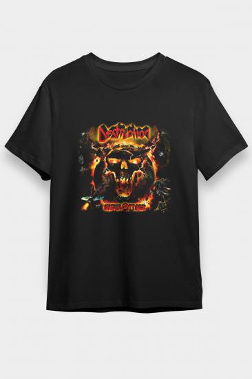 Destruction T shirt, Music Band ,Unisex Tshirt 09