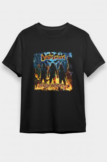 Destruction T shirt, Music Band ,Unisex Tshirt 10