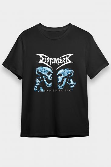 Dismember T shirt, Music Band ,Unisex Tshirt 08
