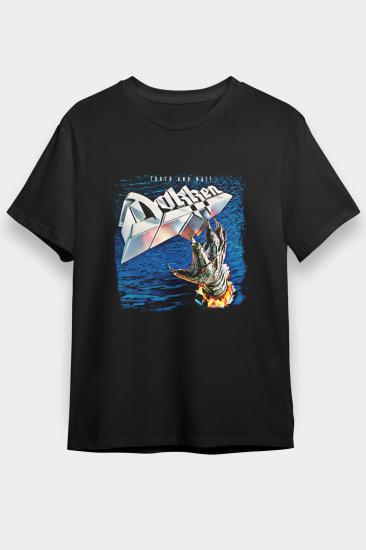 Dokken  T shirt,Music Band,Unisex Tshirt 09/