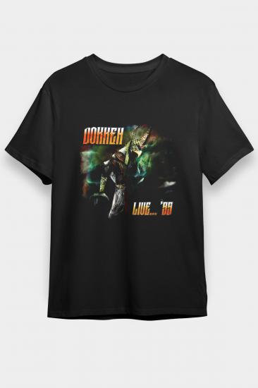 Dokken  T shirt,Music Band,Unisex Tshirt 14