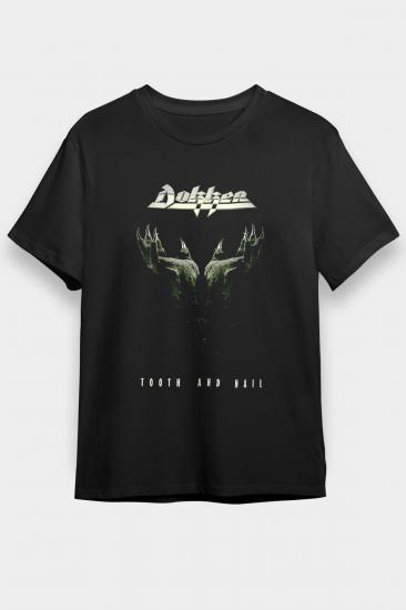 Dokken  T shirt,Music Band,Unisex Tshirt 19