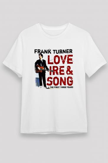 Frank Turner T shirt, Music Band  Tshirt 03