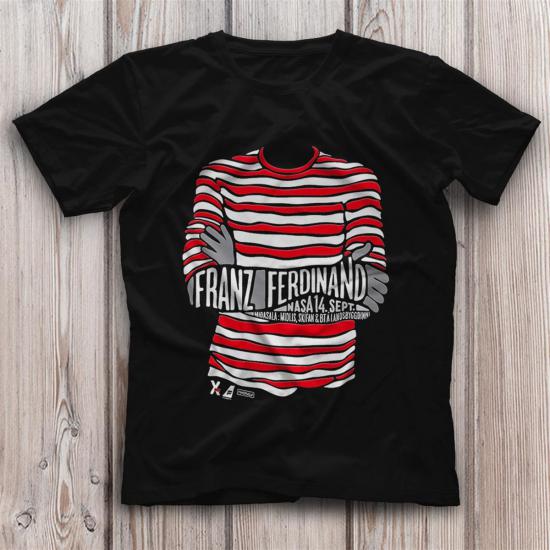 Franz Ferdinand T shirt, Music Band ,Unisex Tshirt 02