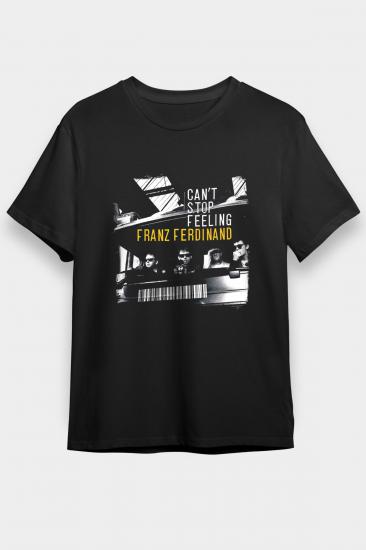 Franz Ferdinand T shirt, Music Band ,Unisex Tshirt 09