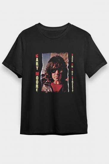 Gary Moore T shirt, Music Band ,Unisex Tshirt 11