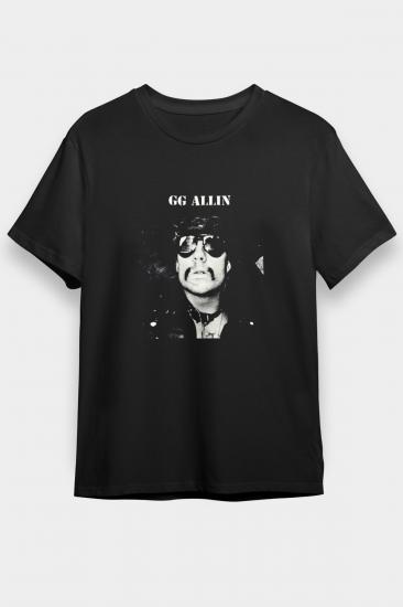 GG Allin T shirt, Music Band ,Unisex Tshirt 04