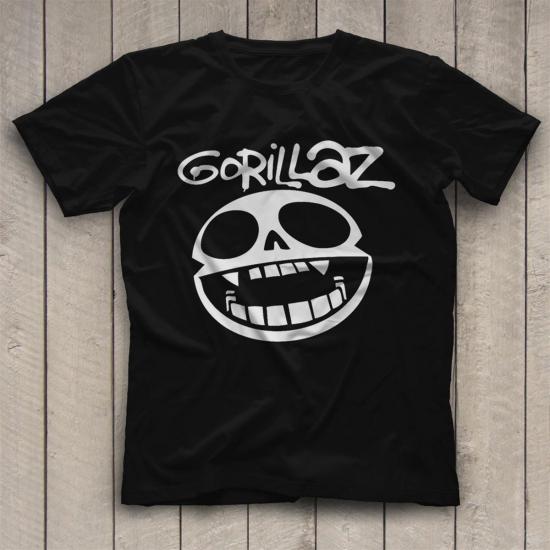 Gorillaz T shirt, Music Band ,Unisex Tshirt 02/