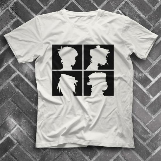 Gorillaz T shirt, Music Band ,Unisex Tshirt 03/