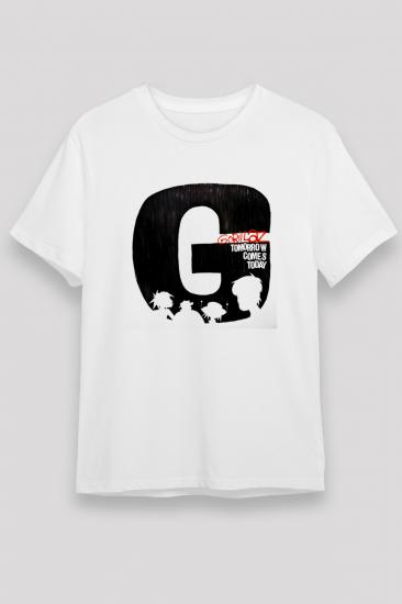 Gorillaz T shirt, Music Band ,Unisex Tshirt 07/