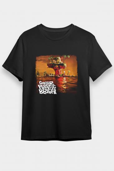 Gorillaz T shirt, Music Band ,Unisex Tshirt 09/