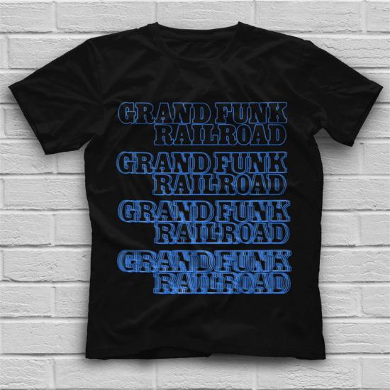 Grand Funk Railroad T shirt, Band Tshirt 01