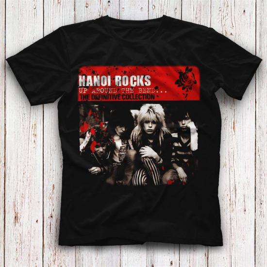 Hanoi Rocks T shirt, Music Band ,Unisex Tshirt 04