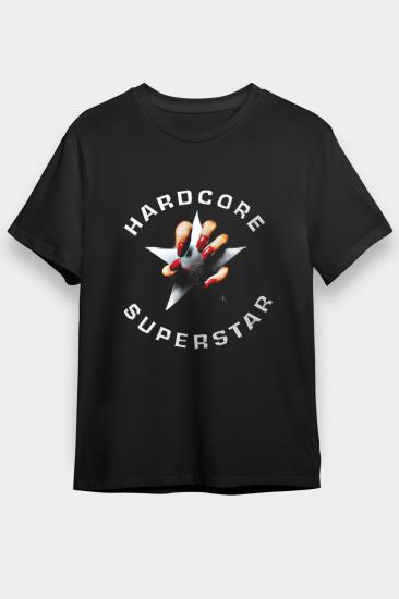 Hardcore Superstar T shirt, Music Band ,Unisex Tshirt 06