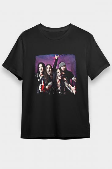 Hardcore Superstar T shirt, Music Band ,Unisex Tshirt 08