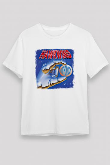 Hawkwind T shirt, Music Band ,Unisex Tshirt 02