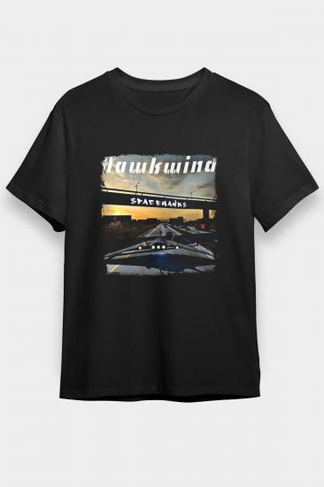 Hawkwind T shirt, Music Band ,Unisex Tshirt 05