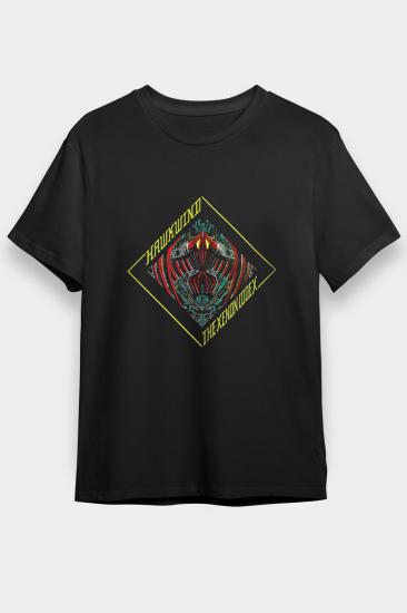 Hawkwind T shirt, Music Band ,Unisex Tshirt 06