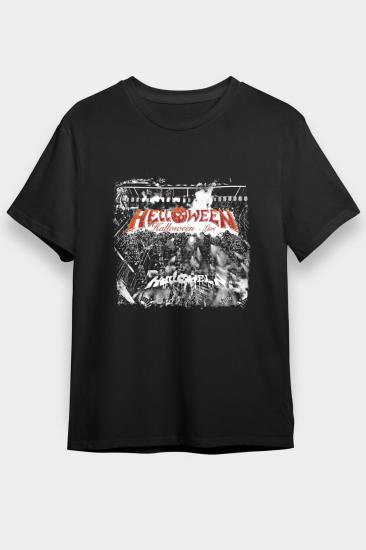 Helloween T shirt, Music Band ,Unisex Tshirt 02