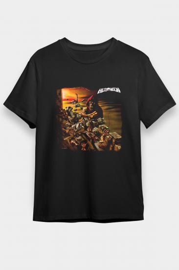 Helloween T shirt, Music Band ,Unisex Tshirt 06