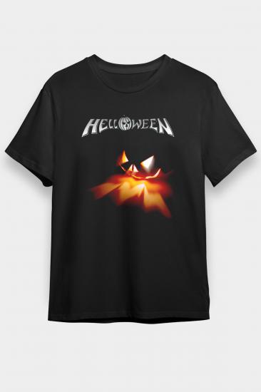 Helloween T shirt, Music Band ,Unisex Tshirt 09