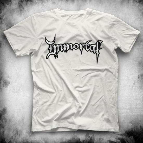 Immortal T shirt,Music Band,Unisex Tshirt 03