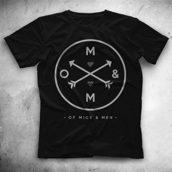 Of Mice and Men American rock Music Band Tshirt