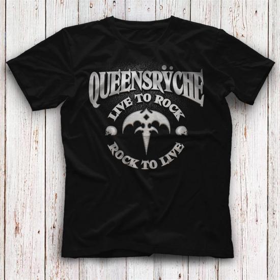 Queensryche T shirt,Music Band,Unisex Tshirt 02/