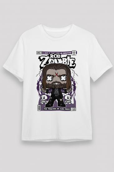 Rob Zombie T shirt,Music Band,Unisex Tshirt 07