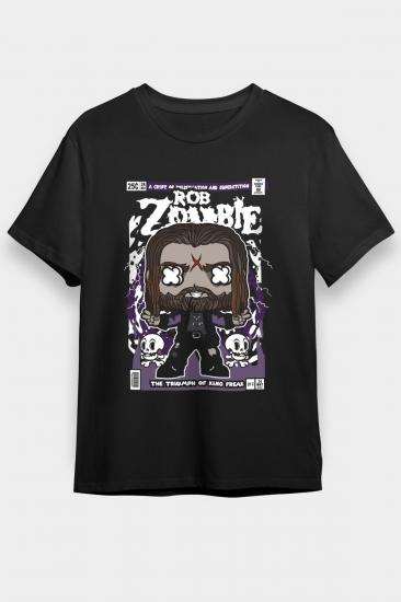Rob Zombie T shirt,Music Band,Unisex Tshirt 08